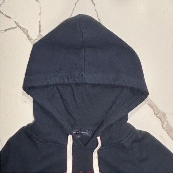 Tommy Hilfiger | Navy Blue Women’s Hoodie Sweatshirt Dress Size Small - Picture 7 of 16